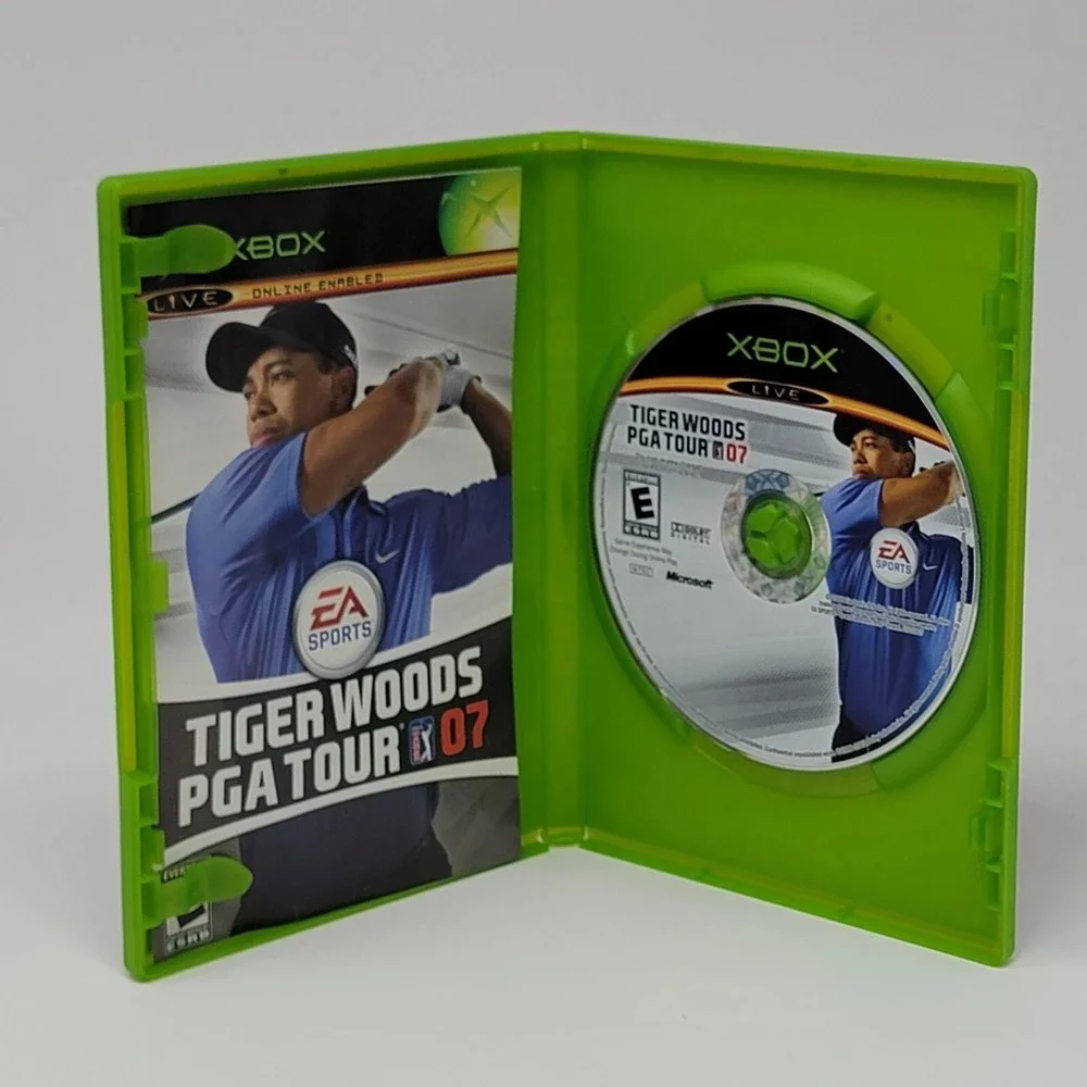 Tiger Woods PGA Tour 07 (Original Xbox) CIB COMPLETE & TESTED